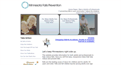 Desktop Screenshot of mnfallsprevention.org